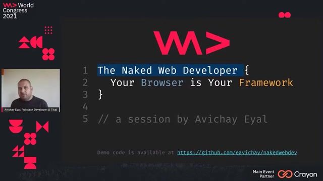 The Naked Web Developer: Your Browser Is Your Framework