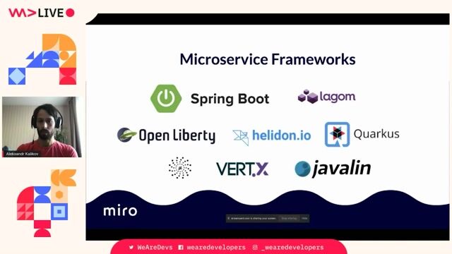Choosing a familiar Java framework for microservices