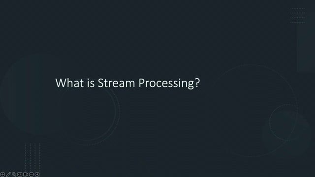 Differentiating stream processing from event processing