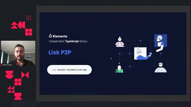 Using the independent @lisk/lisk-p2p TypeScript library