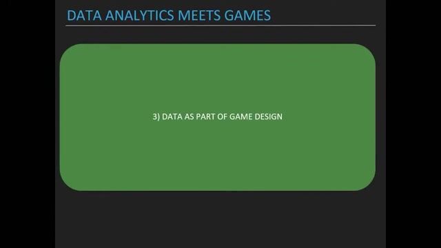 Integrating data analytics into game design and its ethics