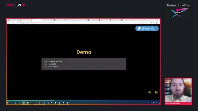 Initializing a new Vue application via the CLI thumbnail