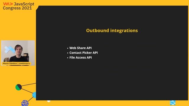 Integrating your web app with the operating system