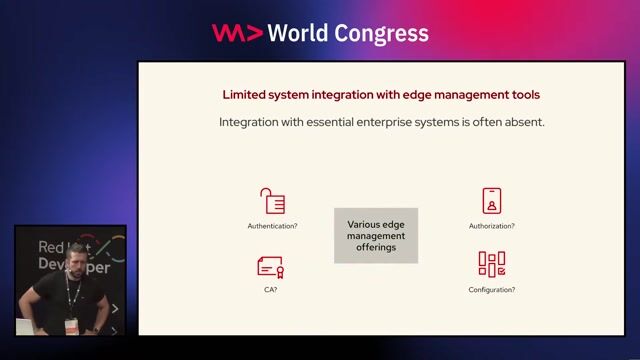 Integrating edge management with enterprise systems