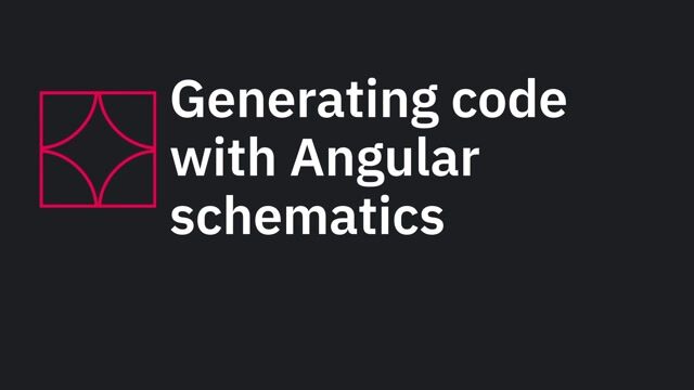 Understanding the basics of Angular schematics thumbnail