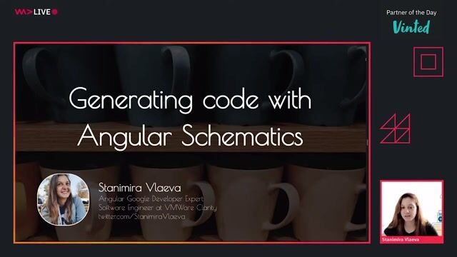 Generating code with Angular schematics