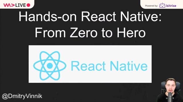 Hands-on React Native: From Zero to Hero