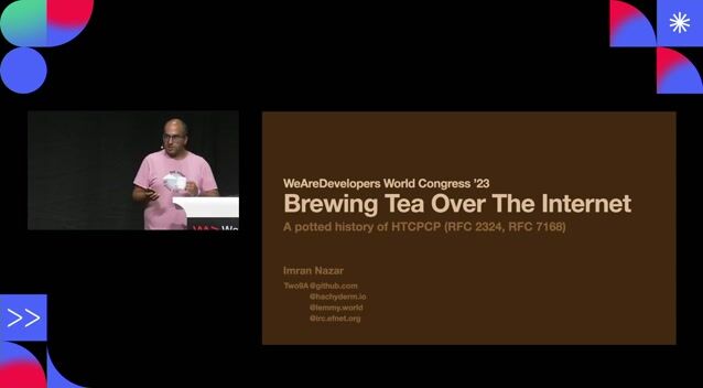 Brewing Tea over the Internet