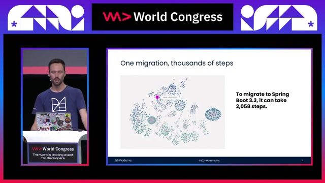 Composing recipes for large framework migrations