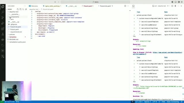 Demo of enforcing compliance with policy as code