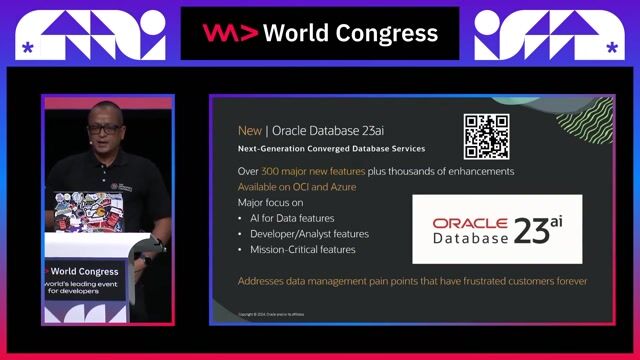 Leveraging Oracle Database 23ai for AI vector search