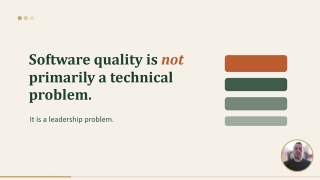 From Code to Culture: Why Leadership Determines Software Quality thumbnail