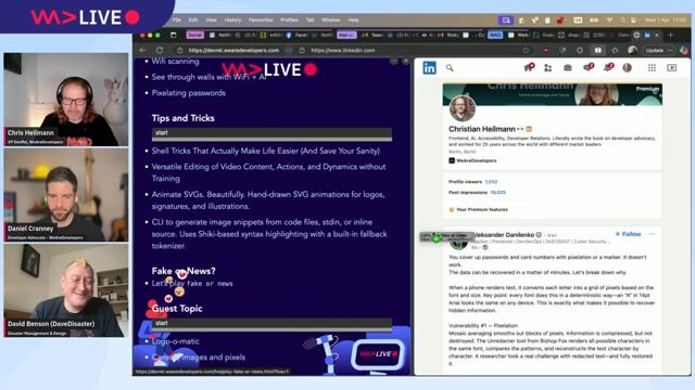 Playing a round of the "Fake or News" game