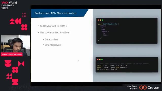 Live demo of generating an API from a database