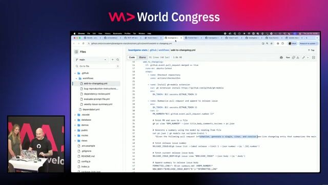 Automating repository tasks with AI-powered actions