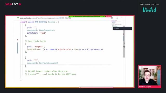 Demo: Running and verifying the micro frontend integration