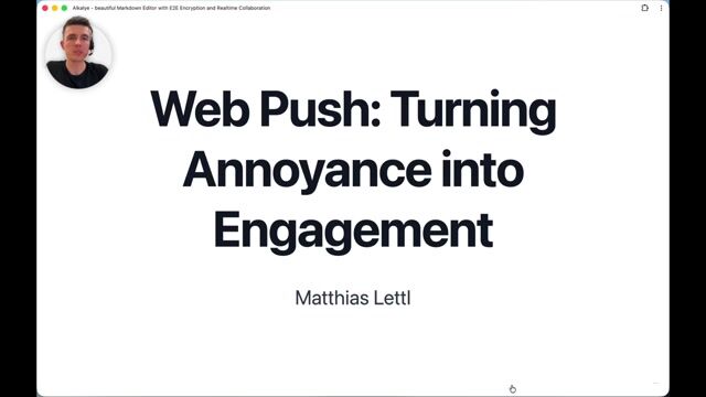 Web Push: Turning Annoyance into Engagement thumbnail