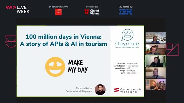 100 million days in Vienna: A story of APIs & AI in tourism. thumbnail
