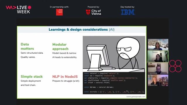 Key learnings and evolving the prototype into a framework