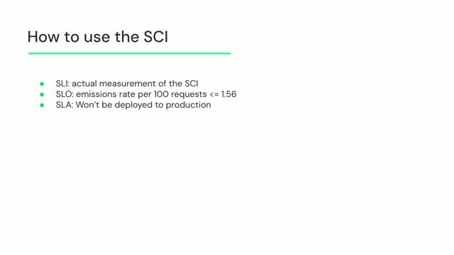 Using carbon awareness to shift workloads