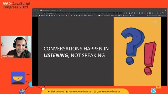 Communication & Influence for Techies - An unconventional look at conversations