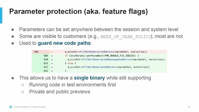 Using feature flags for safe and gradual code rollouts
