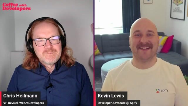Web Scraping, AI Agents, and the Future of Open Source - Kevin Lewis (Apify) thumbnail