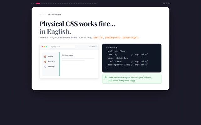 Designing for Every Direction: Logical CSS for Global, Adaptive, and Effortlessly Reversible UIs thumbnail