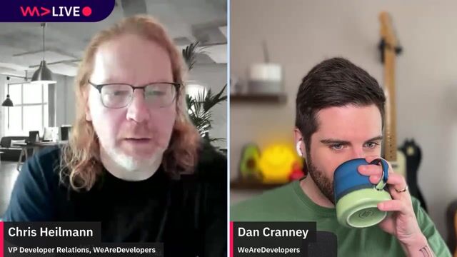 WeAreDevelopers LIVE - the weekly developer show with Chris Heilmann and Daniel Cranney thumbnail