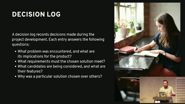 Documenting architectural choices with a dedicated decision log thumbnail