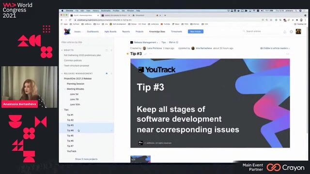 Centralize team communication within the issue tracker