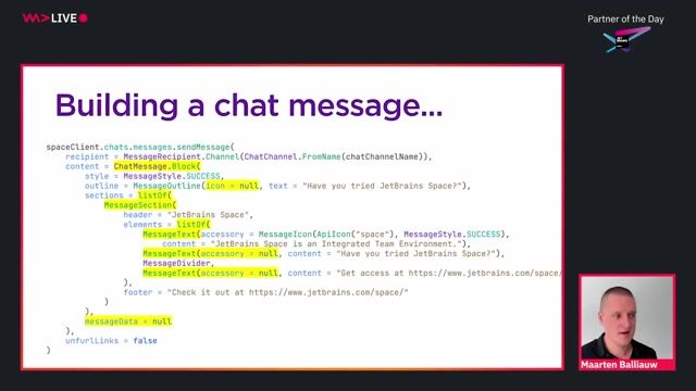 Improving usability with a DSL and factory methods
