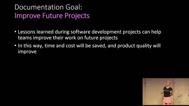 Using documentation to improve future projects