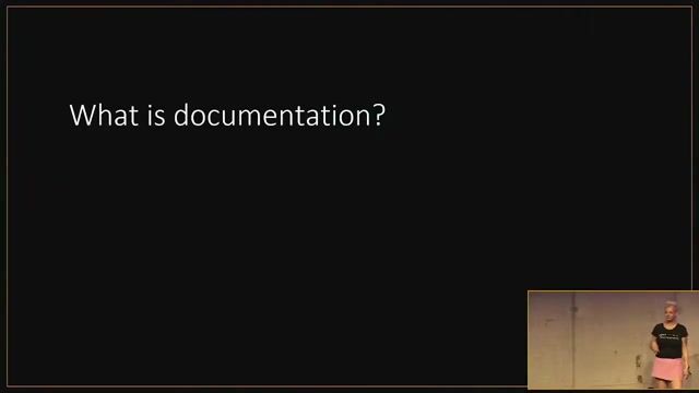 Defining what product documentation truly means
