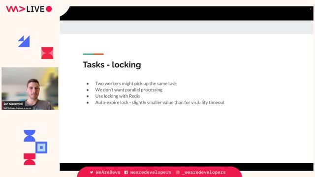 Using Redis for task locking to prevent duplicate execution