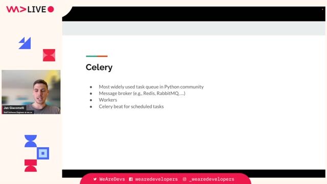 Deploying Celery workers on AWS ECS Fargate containers thumbnail