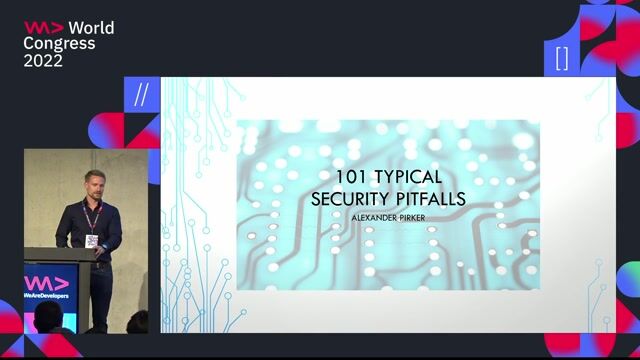 101 Typical Security Pitfalls