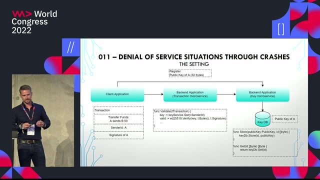 Preventing denial of service attacks from service crashes