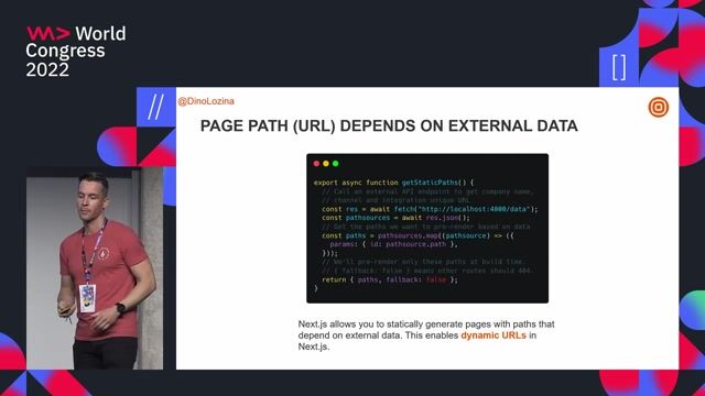 Connecting a backend API to the Next.js frontend thumbnail