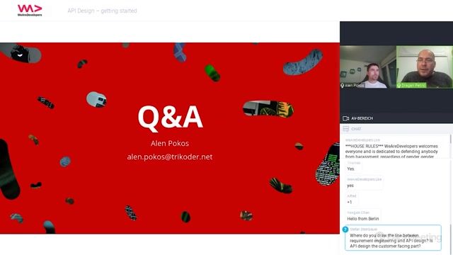 Audience Q&A on tools, errors, and GraphQL