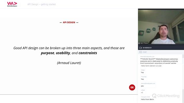Decoupling the client, API, and backend pillars