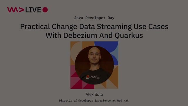 Introduction to change data capture with Debezium