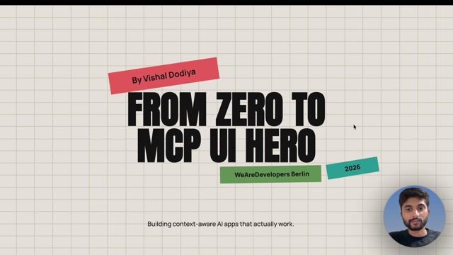 From Zero to MCP UI Hero: Building Context-Aware AI Apps That Actually Work