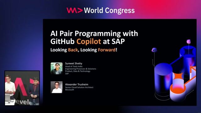 AI Pair Programming with GitHub Copilot at SAP: Looking Back, Looking Forward!