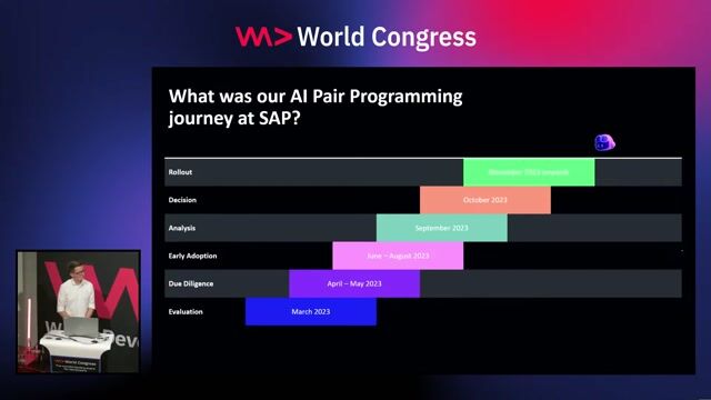 Measuring impact with system data and developer surveys