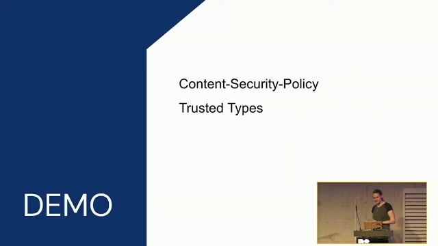 Implementing trusted types with the dompurify library