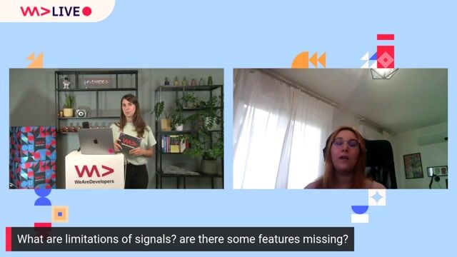 Audience Q&A on signals and Angular development