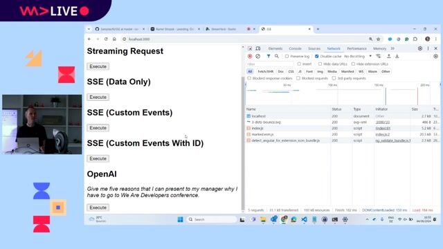 Why SSE is relevant again because of OpenAI