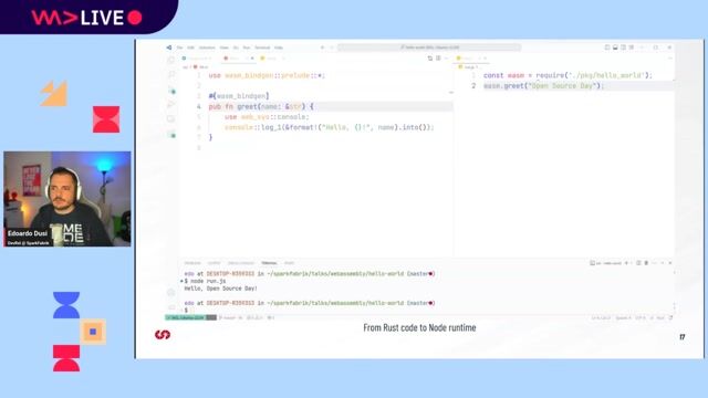 Compiling Rust to Wasm for browser execution