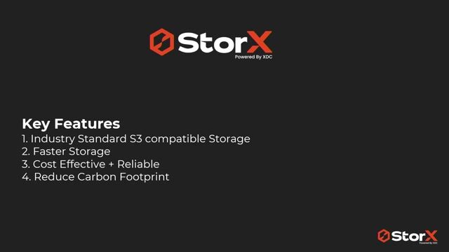 Startup Presentation: StorX - Future of Cloud Storage